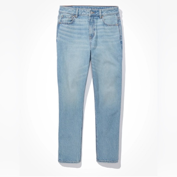 American Eagle Mom Jeans Medium Wash | Size 10 Long| - Picture 1 of 7
